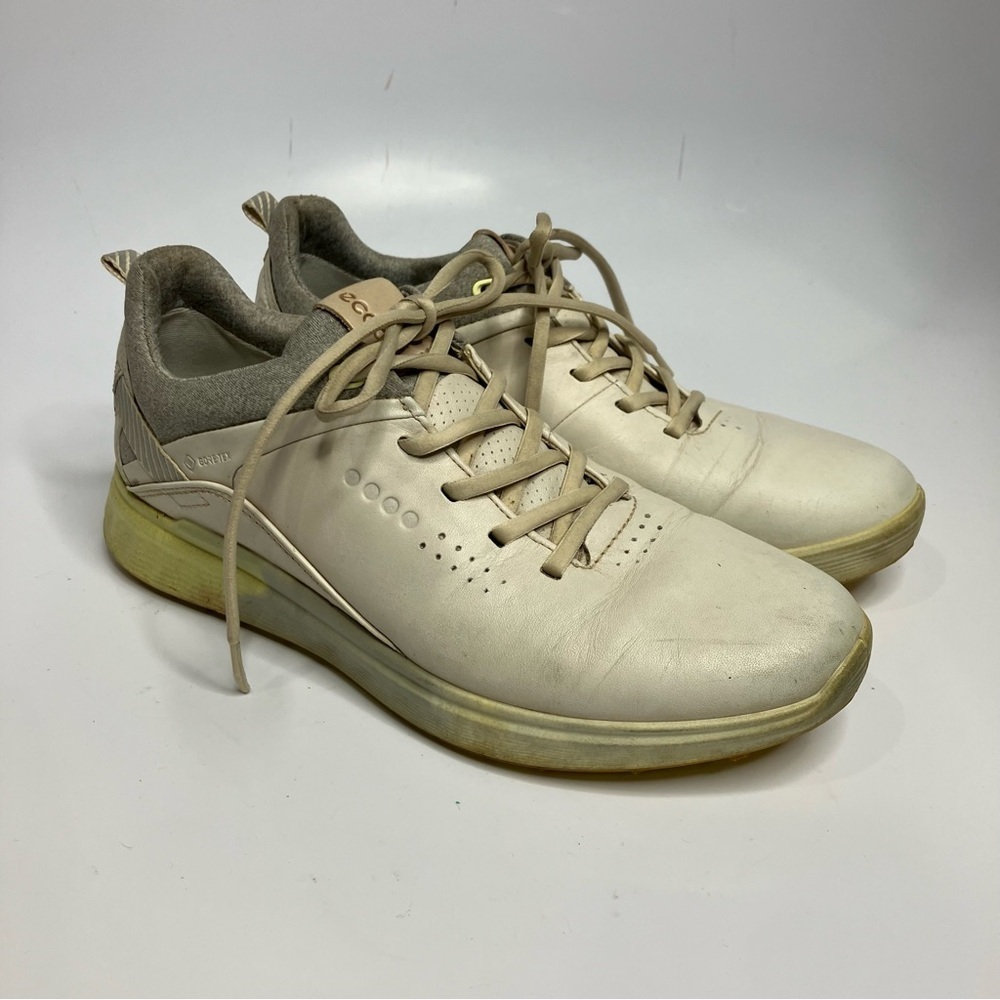 Ecco golf sneakers tan leather size‎ 38 - Picture 2 of 8
